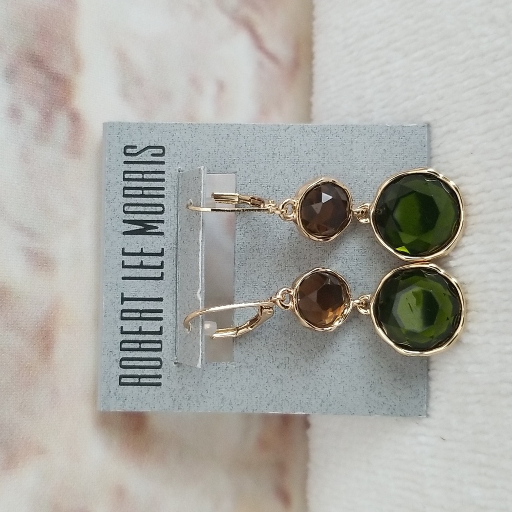 New Robert Lee Morris Drop Earrings